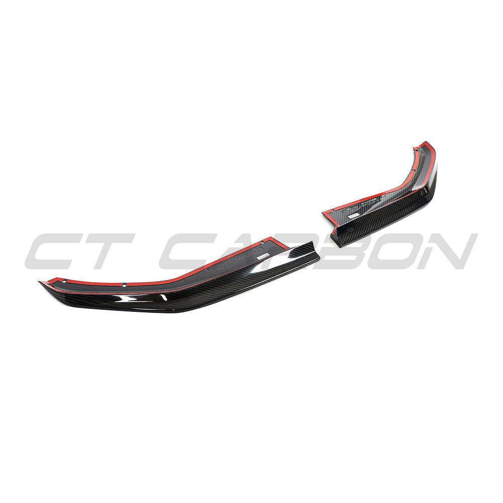 BMW M3 G80/G81 CARBON FIBRE REAR CORNER EXTENSIONS - CT DESIGN
