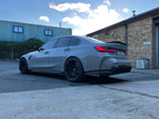 BMW M4 G82/G83 CARBON FIBRE SIDE SKIRT EXTENSIONS V1 - CT DESIGN