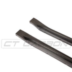 BMW M4 G82/G83 CARBON FIBRE SIDE SKIRT REPLACEMENT V1 - CT DESIGN