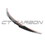 BMW M4/4 SERIES CONVERTIBLE F33 & F83 GLOSS BLACK SPOILER - V3