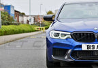BMW M5 F90 PRE LCI 2017-2020 CARBON FIBRE SPLITTERS - MP STYLE