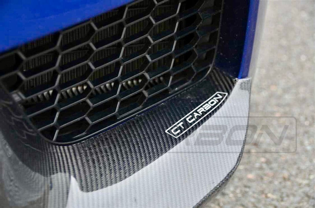 BMW M5 F90 PRE LCI 2017-2020 CARBON FIBRE SPLITTERS - MP STYLE