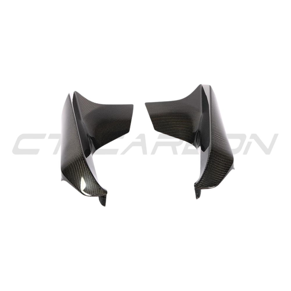 BMW M5 F90 PRE LCI 2017-2020 CARBON FIBRE SPLITTERS - MP STYLE