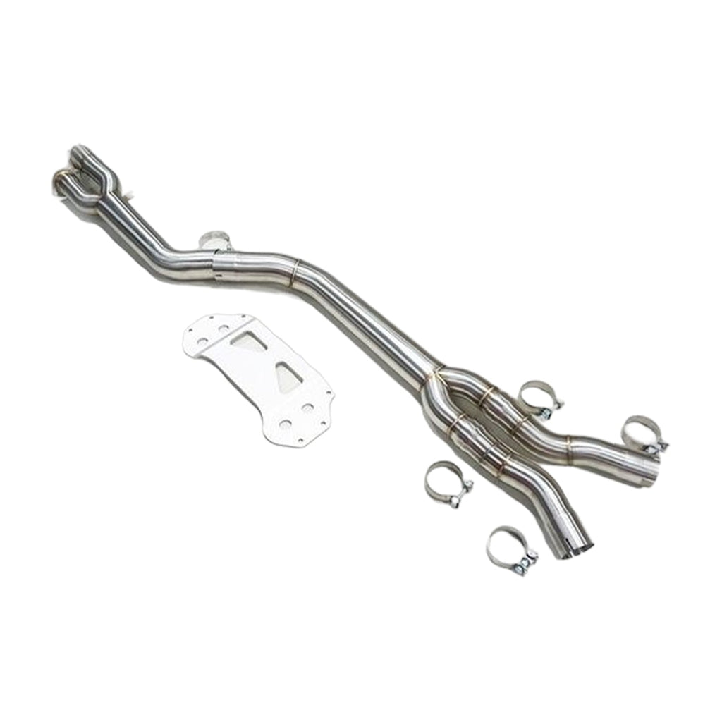 BMW S58 Single Midpipe & Under Brace (G80 G81 M3, G82 G83 M4 & X3M X4M LCI)