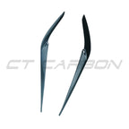 BMW X5 G05 & F95 X5M GLOSS BLACK HEADLIGHT EYEBROWS/EYELIDS