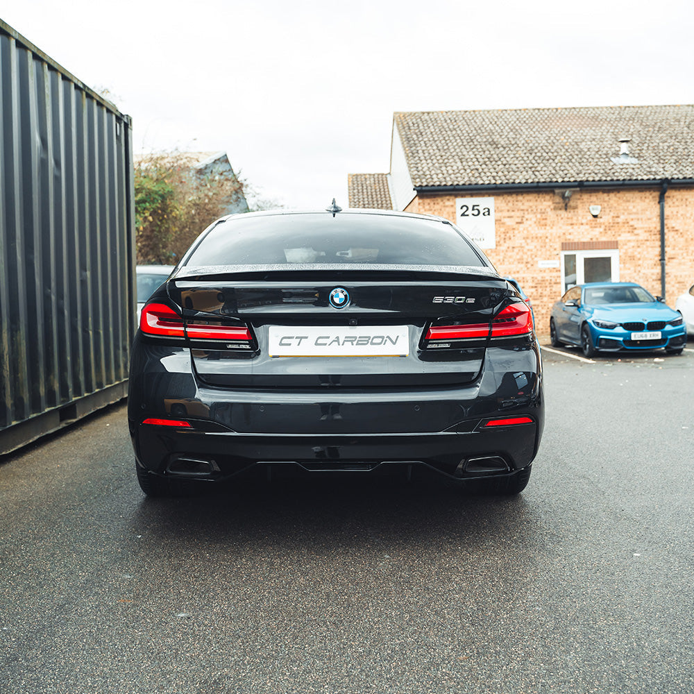 BMW G30/G31 5 SERIES 2020-2024 LCI GLOSS BLACK DIFFUSER - MP STYLE