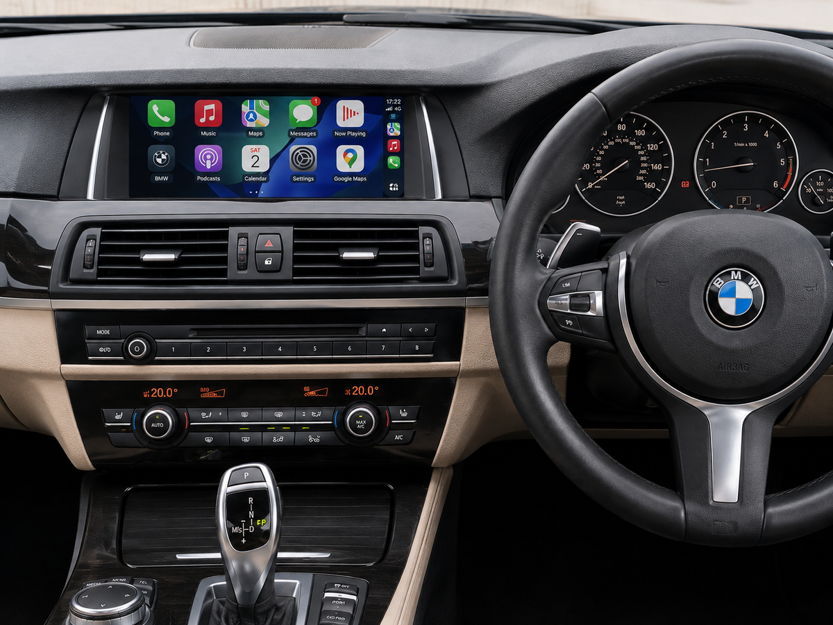 BMW 5 Series GT F07 (2011-2017) CIC/NBT Apple CarPlay Android Auto 10.25" Touch Screen