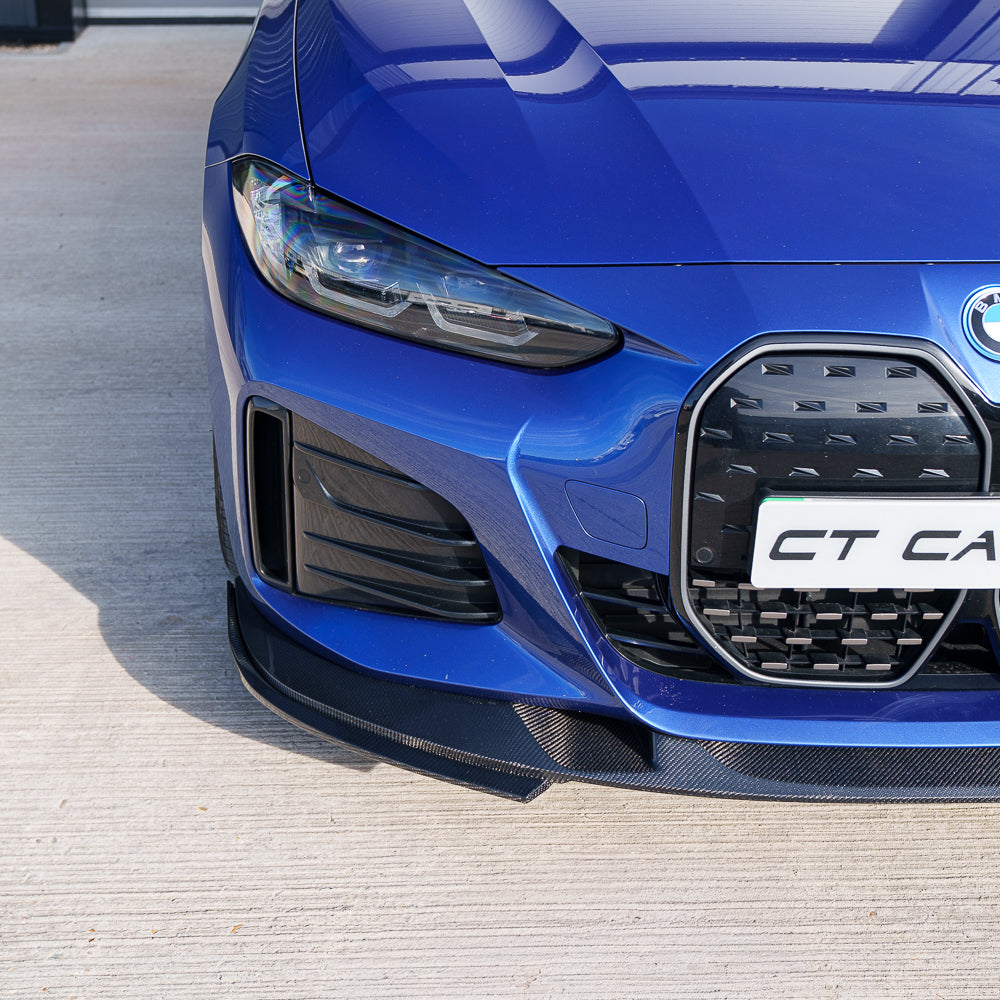 BMW 4 SERIES 2020+ G26 & i4 CARBON FIBRE SPLITTER - V2