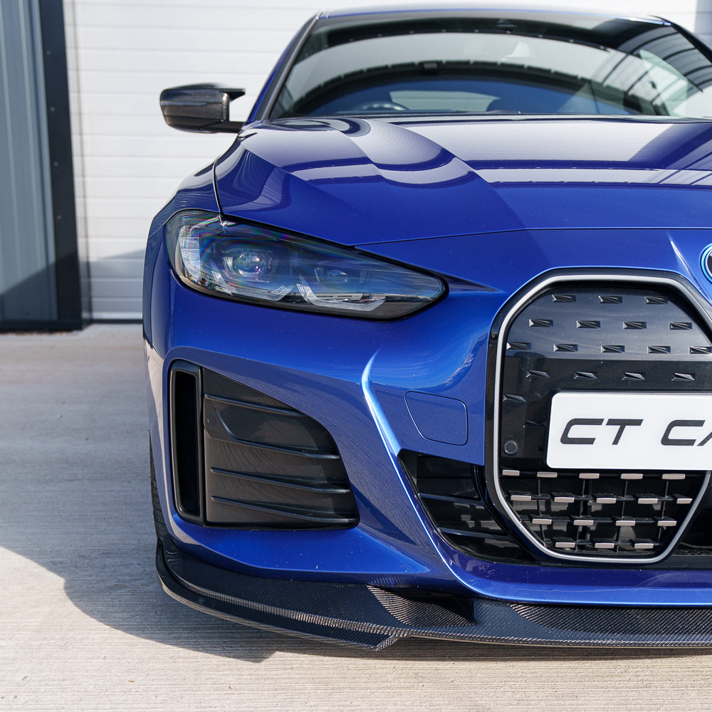 BMW 4 SERIES 2020+ G26 & i4 CARBON FIBRE SPLITTER - V2