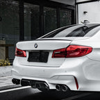 M5 Style Carbon Fibre Boot Spoiler for BMW G30 5 Series F90 M5 17-23