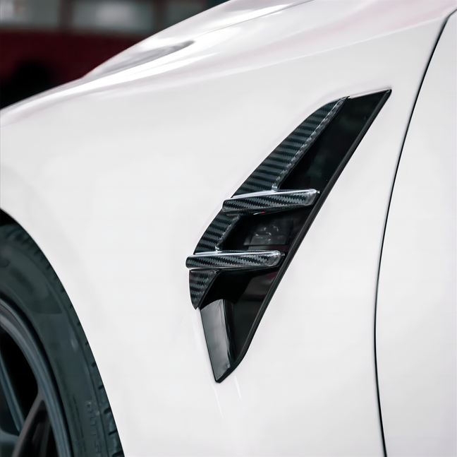 Pre-Preg Carbon Fibre Side Fender Trim for BMW G82 G83 M4 21-Present