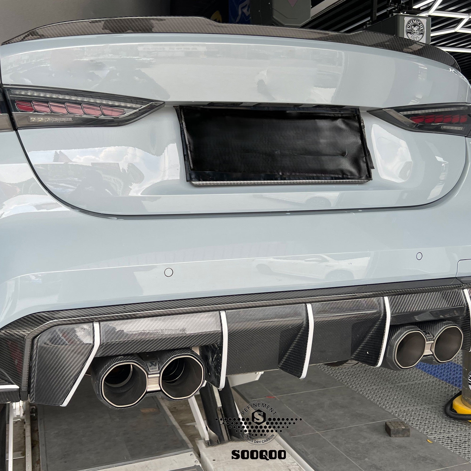 CF Style Pre-Preg Carbon Fibre Boot Spoiler for BMW G20 3 Series G80 M3 G28 i3 19-Present