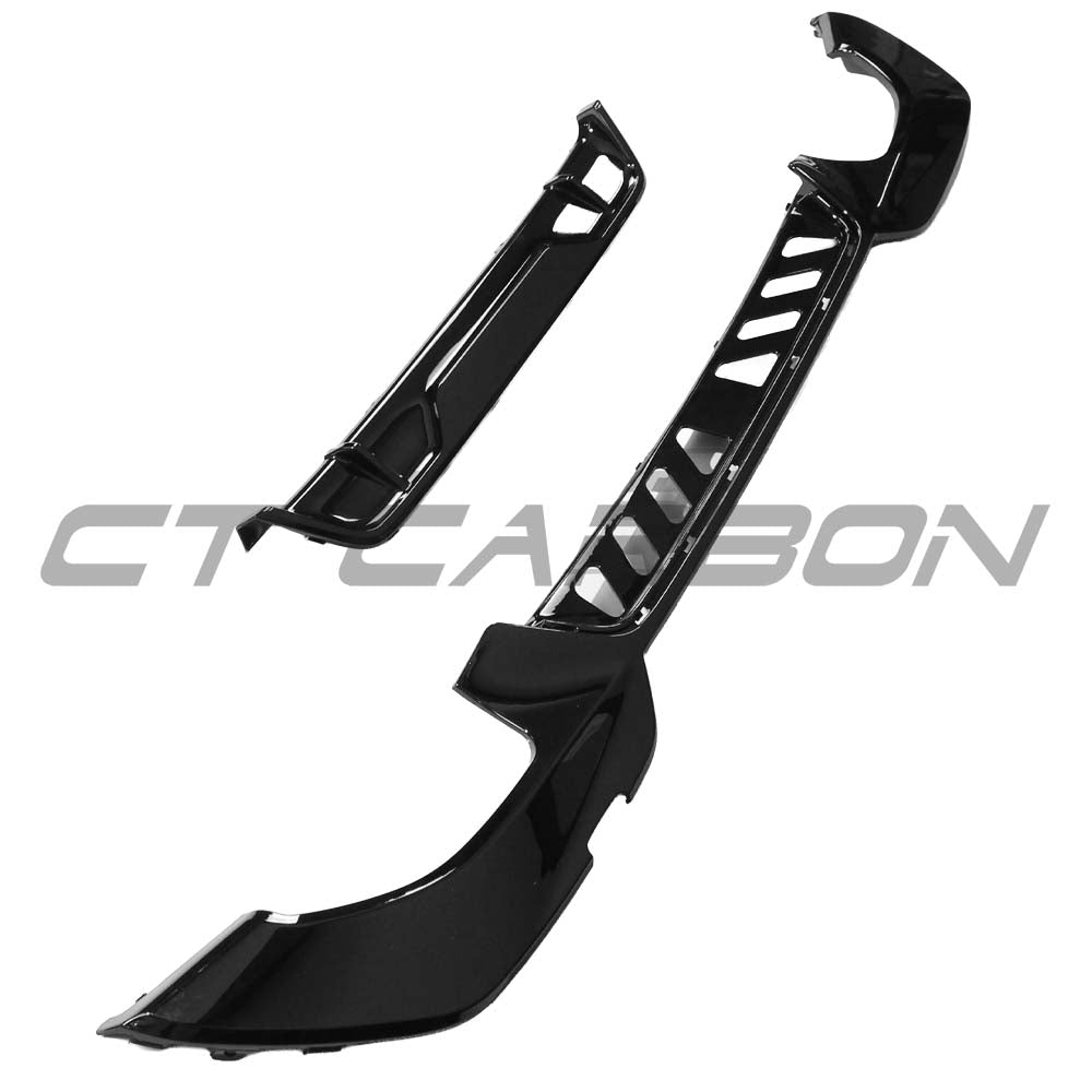 BMW G20/G21 3 SERIES GLOSS BLACK DIFFUSER (QUAD TIPS)