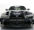 V Style Carbon Fibre Front Splitter for BMW G80 M3 G82 G83 M4 21-Present