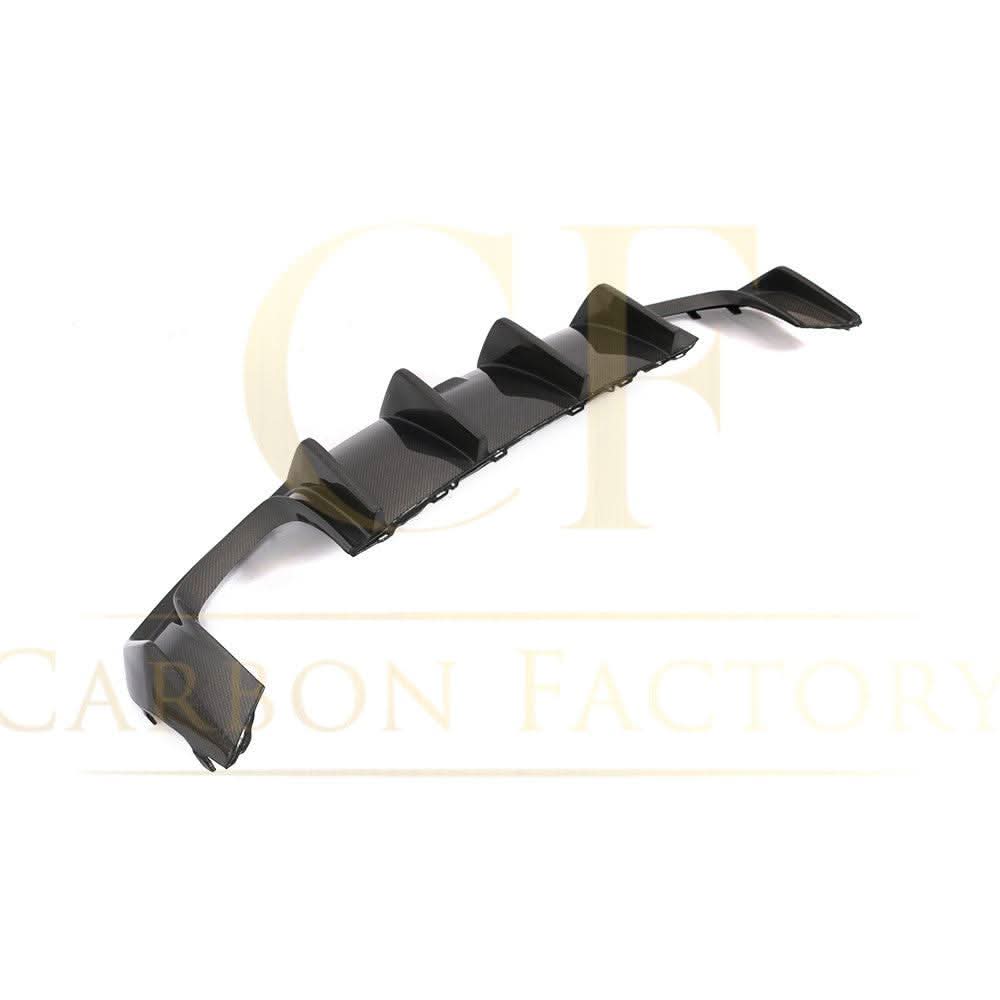 Big Fin Style Carbon Fibre Rear Diffuser for Audi A3 S Line Saloon S3 17-19