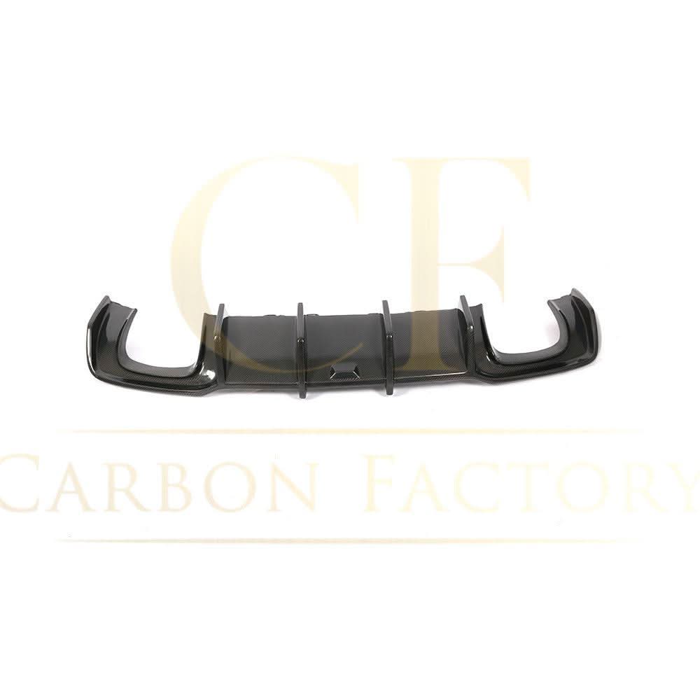 Big Fin Style Carbon Fibre Rear Diffuser for Audi A3 S Line Saloon S3 17-19