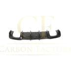 Big Fin Style Carbon Fibre Rear Diffuser for Audi A3 S Line Saloon S3 17-19