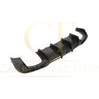 Big Fin Style Carbon Fibre Rear Diffuser for Audi A3 S Line Saloon S3 17-19