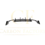 Big Fin Style Carbon Fibre Rear Diffuser for Audi A3 S Line Saloon S3 17-19
