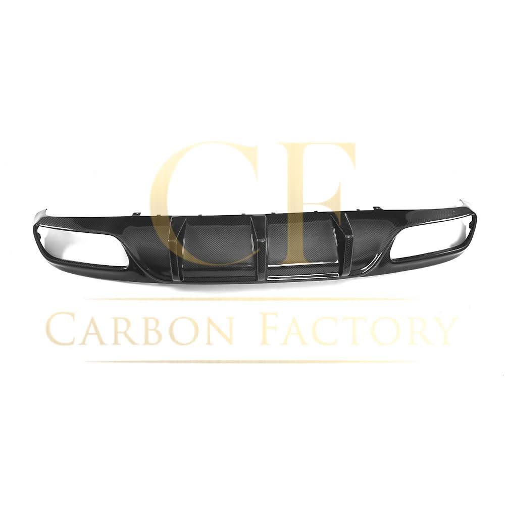 Big Fin Style Carbon Fibre Rear Diffuser for Mercedes W205 C63 2 Door 15-21