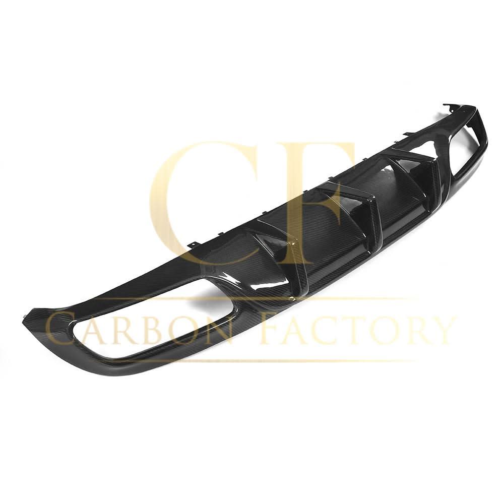 Big Fin Style Carbon Fibre Rear Diffuser for Mercedes W205 C63 2 Door 15-21