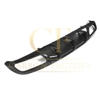 Big Fin Style Carbon Fibre Rear Diffuser for Mercedes W205 C63 2 Door 15-21