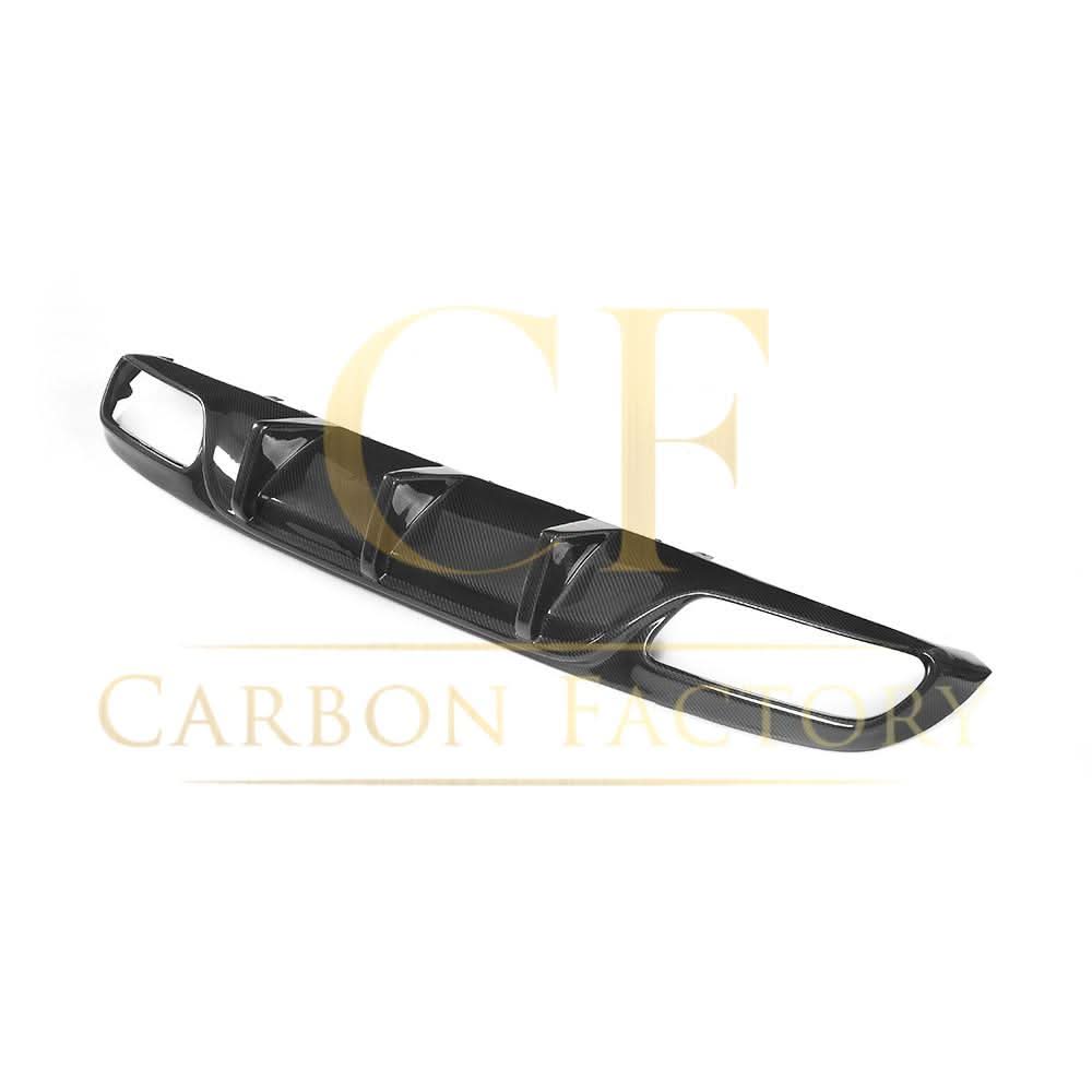 Big Fin Style Carbon Fibre Rear Diffuser for Mercedes W205 C63 2 Door 15-21