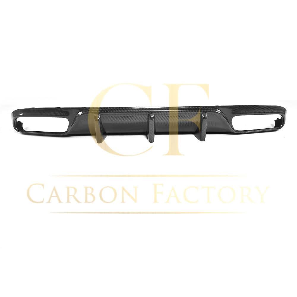 Big Fin Style Carbon Fibre Rear Diffuser for Mercedes W205 C63 2 Door 15-21
