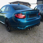 Big Fins Style Carbon Fibre Rear Diffuser for BMW F87 F87C M2 16-21
