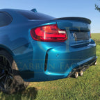 Big Fins Style Carbon Fibre Rear Diffuser for BMW F87 F87C M2 16-21