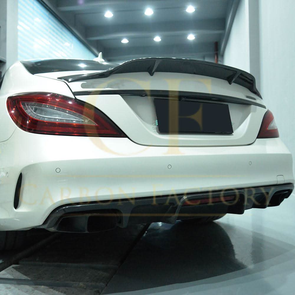 Brabus Style Carbon Fibre Rear Diffuser for Mercedes Benz C218 CLS 15-18