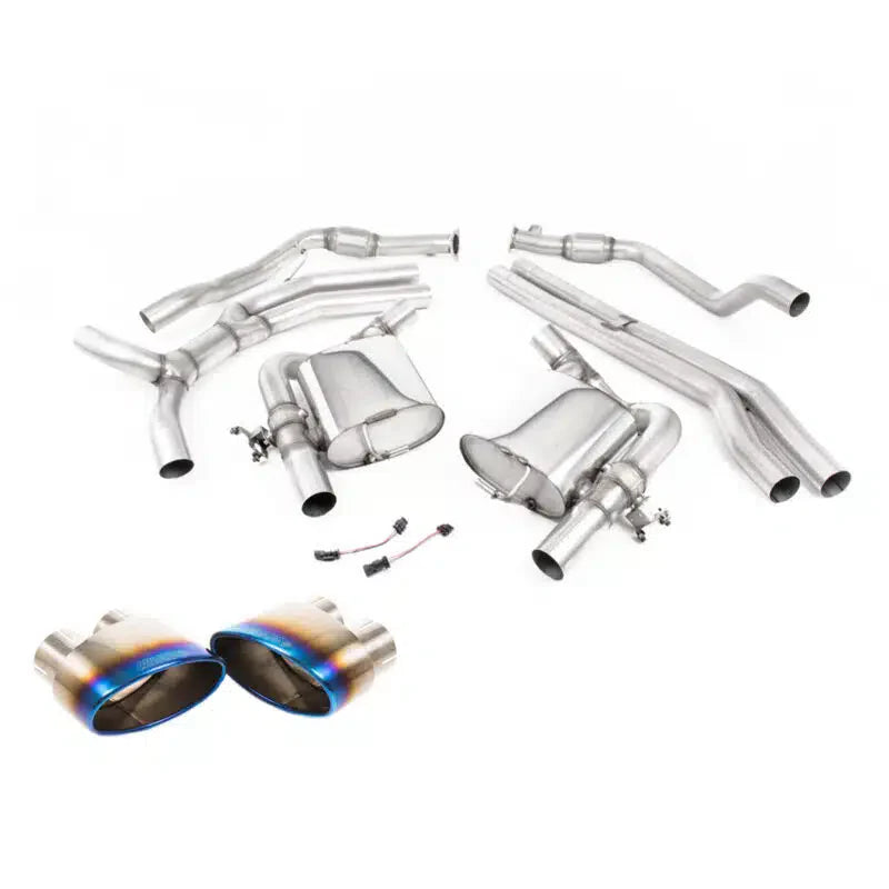 Milltek Audi RS5 (B9.5) 2.9 V6 Turbo Sportback Non-Resonated Cat-Back