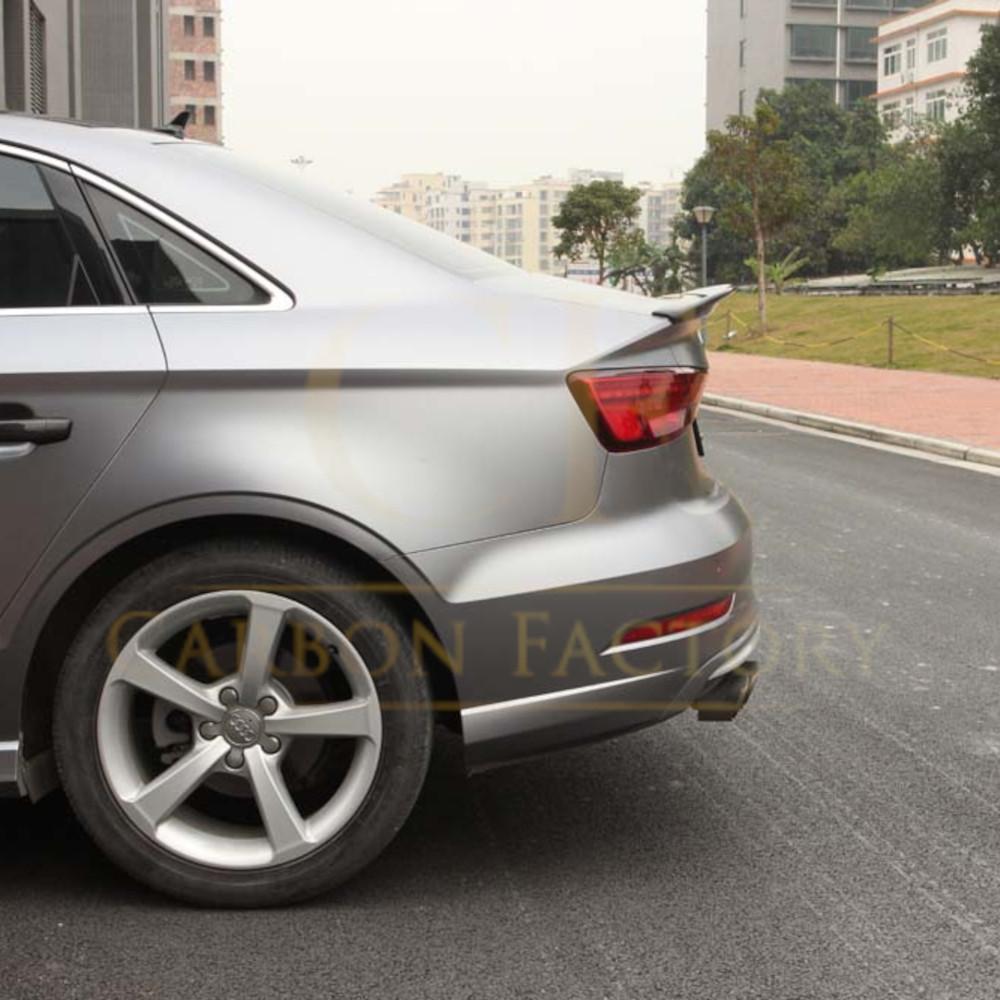 C Style Carbon Fibre Boot Spoiler for Audi A3 S3 RS3 Saloon 13-20