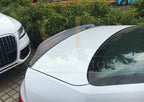 C Style Carbon Fibre Boot Spoiler for Audi A4 S4 B9 16-22
