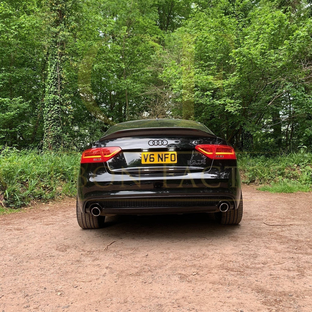 C Style Carbon Fibre Boot Spoiler for Audi B8 B8.5 A5 (Non S Line) 07-16