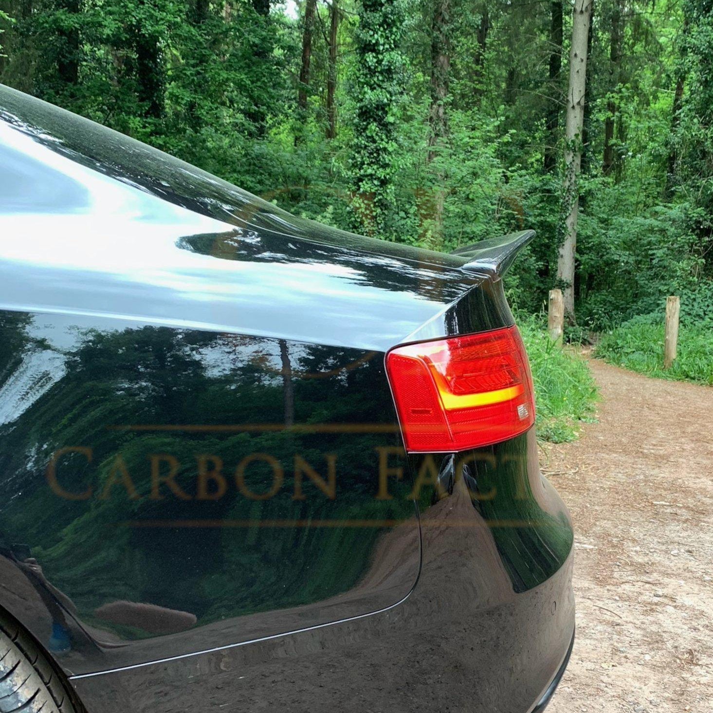 C Style Carbon Fibre Boot Spoiler for Audi B8 B8.5 A5 (Non S Line) 07-16