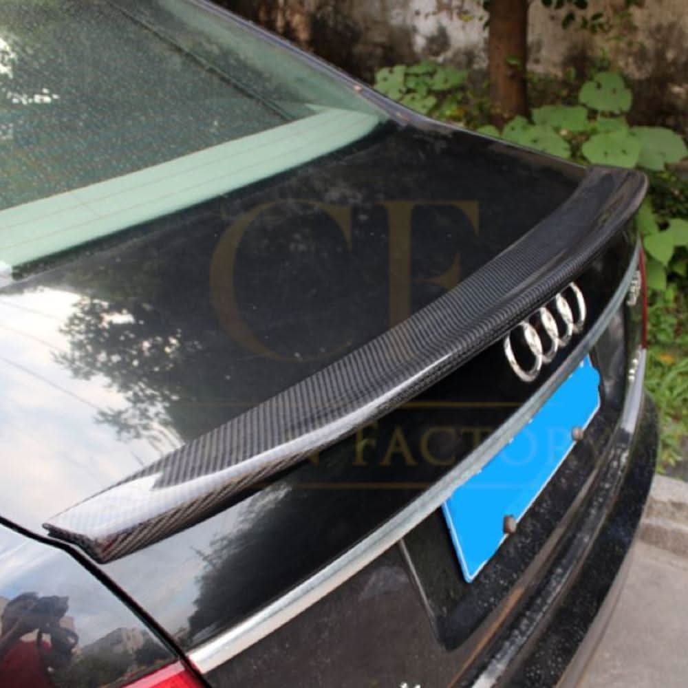 C Style Carbon Fibre Boot Spoiler for Audi C6 A6 04-11