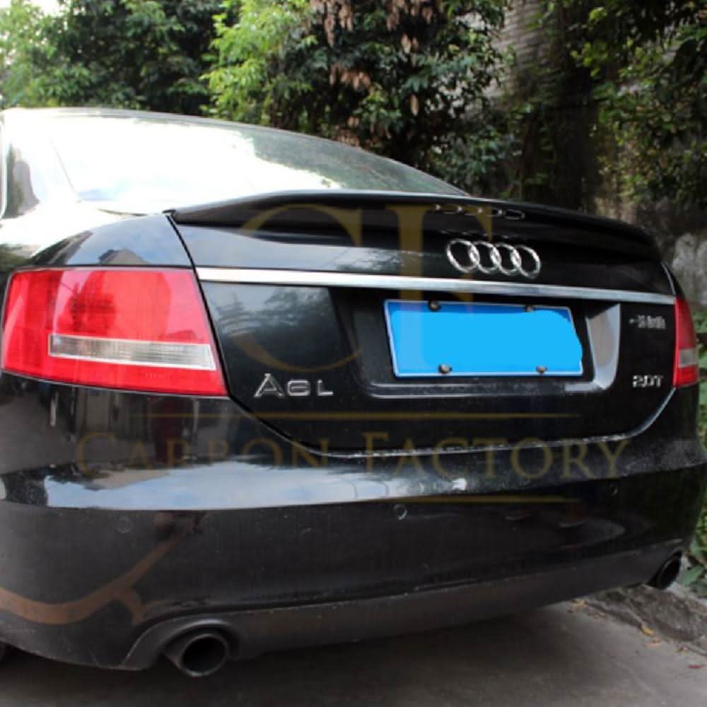 C Style Carbon Fibre Boot Spoiler for Audi C6 A6 04-11