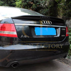 C Style Carbon Fibre Boot Spoiler for Audi C7 A6 12-18
