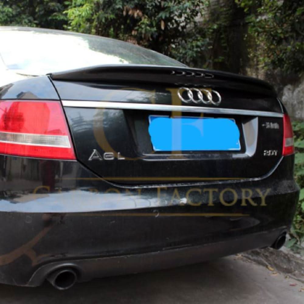C Style Carbon Fibre Boot Spoiler for Audi C7 A6 12-18