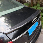 C Style Carbon Fibre Boot Spoiler for Audi C7 A6 12-18