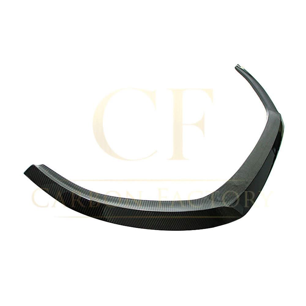 C Style Carbon Fibre Front Splitter for Audi A3 Hatchback Non S Line 17-19
