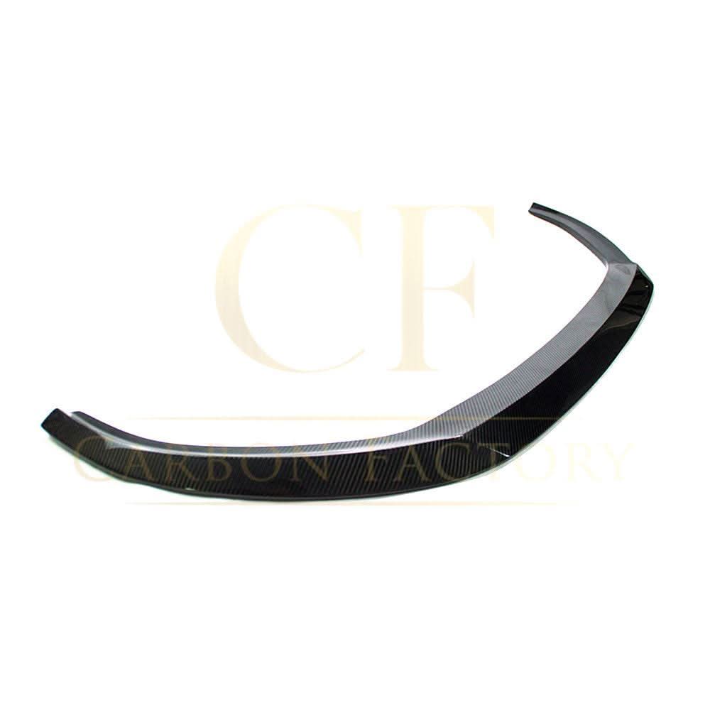 C Style Carbon Fibre Front Splitter for Audi A3 Hatchback Non S Line 17-19