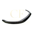 C Style Carbon Fibre Front Splitter for Audi A3 Hatchback Non S Line 17-19