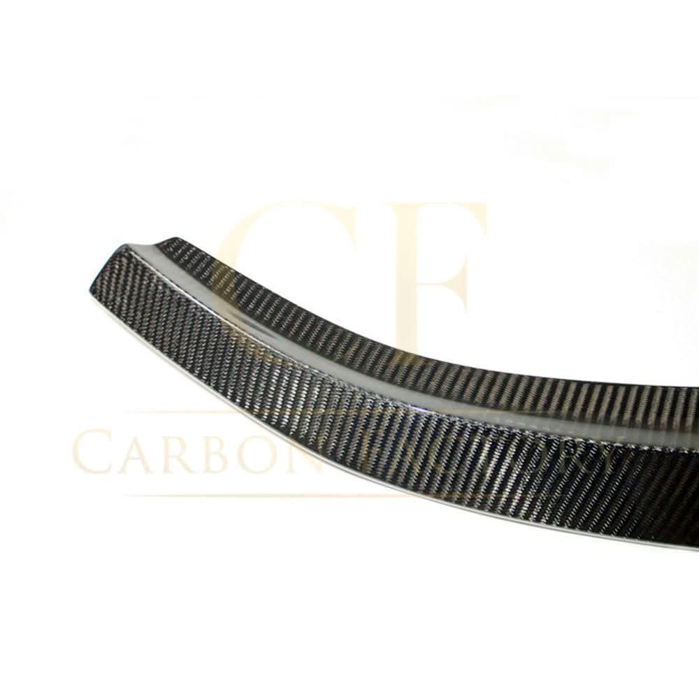 C Style Carbon Fibre Front Splitter for Audi A3 Hatchback Non S Line 17-19