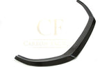 C Style Carbon Fibre Front Splitter for Audi A3 Hatchback Non S Line 17-19