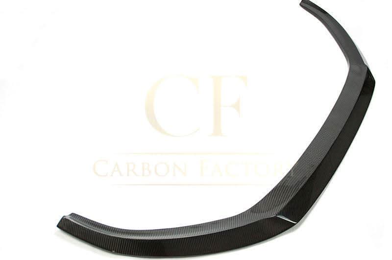 C Style Carbon Fibre Front Splitter for Audi A3 Hatchback Non S Line 17-19