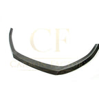 C Style Carbon Fibre Front Splitter for Audi A3 Hatchback Non S Line 17-19