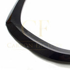 C Style Carbon Fibre Front Splitter for Audi A3 Hatchback Non S Line 17-19