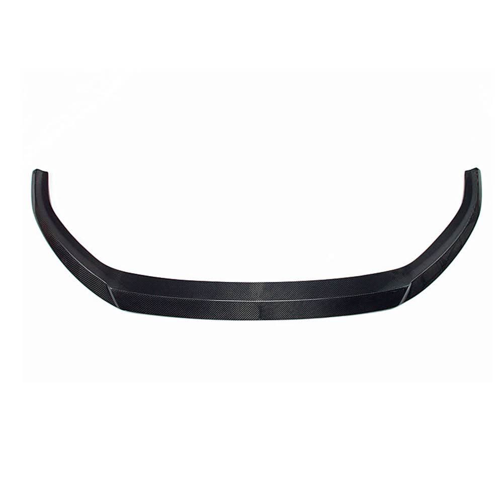 C Style Carbon Fibre Front Splitter for Audi A3 Hatchback Non S Line 17-19